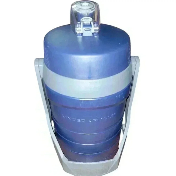 Under Armour Blue Thermos 64oz Insulated BIG Hydration Water Bottle with Handle - Picture 2 of 8